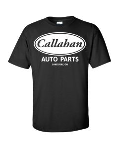 Callahan Auto Parts Tommy Boy Movie Graphic Clothing - T-Shirt - Black