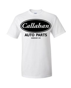 Callahan Auto Parts Tommy Boy Movie Graphic Clothing - T-Shirt - White