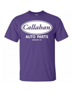 Callahan Auto Parts Tommy Boy Movie Youth T-Shirt-Purple-Youth Large / 14-16