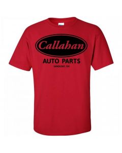 Callahan Auto Parts Tommy Boy Movie Youth T-Shirt-Red-Youth Large / 14-16
