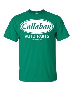 Callahan Auto Parts Tommy Boy Movie Graphic Clothing - T-Shirt - Green