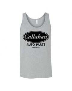 Callahan Auto Parts Tommy Boy Movie Graphic Clothing - Men's Tank Top - Gray