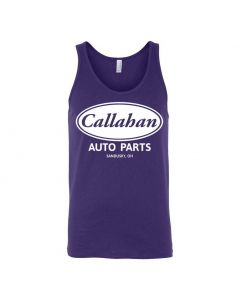 Callahan Auto Parts Tommy Boy Movie Graphic Clothing - Men's Tank Top - Purple