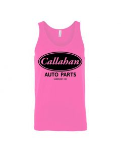 Callahan Auto Parts Tommy Boy Movie Graphic Clothing - Men's Tank Top - Pink