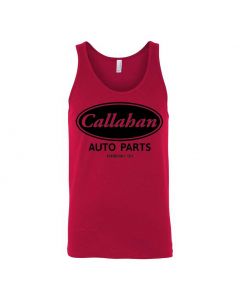 Callahan Auto Parts Tommy Boy Movie Graphic Clothing - Men's Tank Top - Red