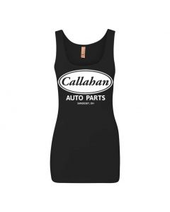 Callahan Auto Parts Tommy Boy Movie Graphic Clothing - Women's Tank Top - Black