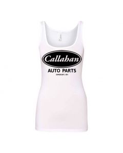 Callahan Auto Parts Tommy Boy Movie Graphic Clothing - Women's Tank Top - White