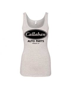 Callahan Auto Parts Tommy Boy Movie Graphic Clothing - Women's Tank Top - Gray
