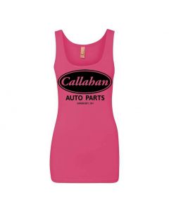 Callahan Auto Parts Tommy Boy Movie Graphic Clothing - Women's Tank Top - Pink