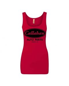 Callahan Auto Parts Tommy Boy Movie Graphic Clothing - Women's Tank Top - Red 