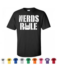 Nerds Rule Graphic T-Shirt