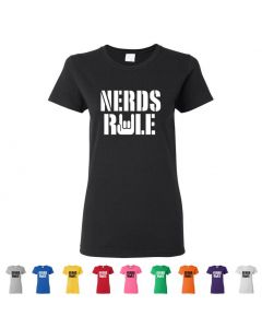 Nerds Rule Womens T-Shirts