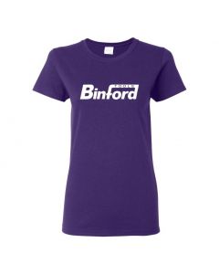 Binford Tools Home Improvement Womens T-Shirts-Purple-Womens Large