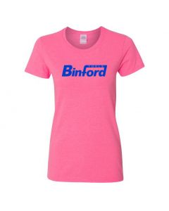Binford Tools Home Improvement Womens T-Shirts-Pink-Womens Large