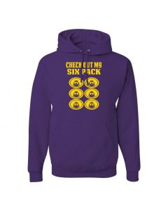 Check Out My Six Pack Hoodies-Purple-Large