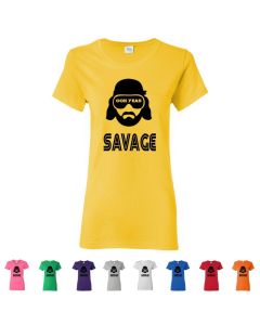 Macho Man Savage Womens T-Shirts