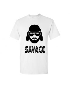 Macho Man Savage Youth T-Shirts-White-Youth Large / 14-16