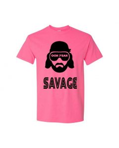 Macho Man Savage Youth T-Shirts-Pink-Youth Large / 14-16
