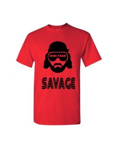 Macho Man Savage Youth T-Shirts-Red-Youth Large / 14-16