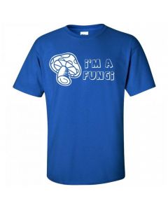 I'm A Fungi Youth T-Shirt-Blue-Youth Large / 14-16
