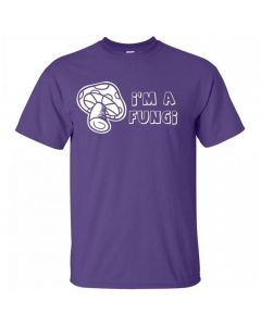 I'm A Fungi Youth T-Shirt-Purple-Youth Large / 14-16