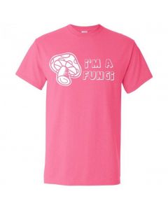 I'm A Fungi Youth T-Shirt-Pink-Youth Large / 14-16