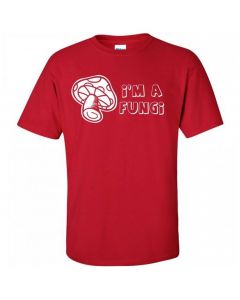 I'm A Fungi Youth T-Shirt-Red-Youth Large / 14-16