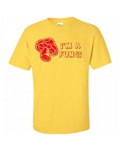 I'm A Fungi Youth T-Shirt-Yellow-Youth Large / 14-16