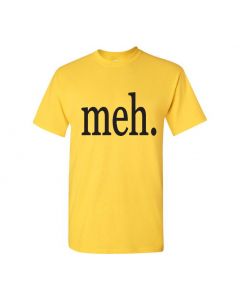 Meh Youth T-Shirts-Yellow-Youth Large / 14-16