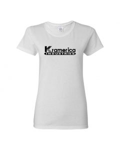Kramerica Industries Seinfeld Womens T-Shirts-White-Womens Large