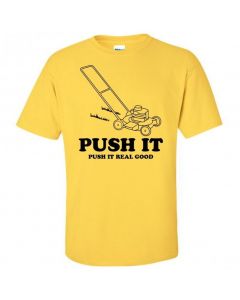 Push It Push It Real Good Youth T-Shirt-Yellow-Youth Large / 14-16