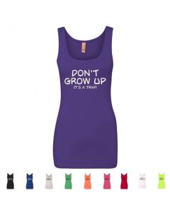 Don't Grow Up It's A Trap Graphic Womens Tank Top