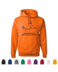Some People Just Need A Pat On the Back Graphic Hoody
