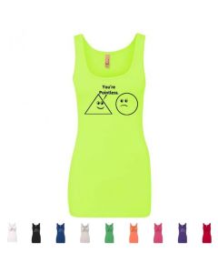 You're Pointless Graphic Women's Tank Top