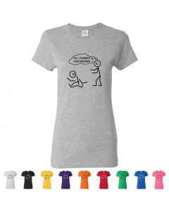 Pull Yourself Together Man Womens T-Shirts