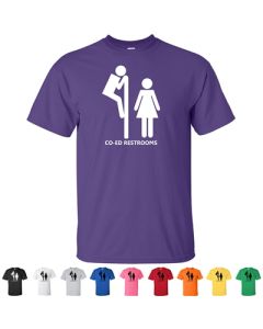 Co-Ed Restroom Graphic T-Shirt