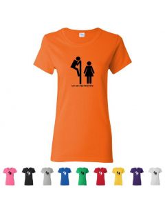 Co-Ed Restroom Womens T-Shirts