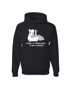 Damn It Feels Good To Be A Hampsta Graphic Clothing - Hoody - Black