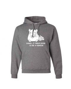 Damn It Feels Good To Be A Hampsta Graphic Clothing - Hoody - Gray