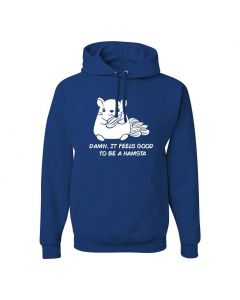 Damn It Feels Good To Be A Hampsta Graphic Clothing - Hoody - Blue