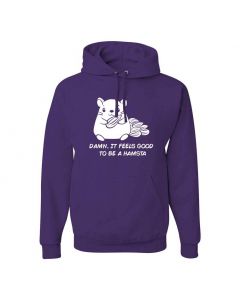 Damn It Feels Good To Be A Hampsta Graphic Clothing - Hoody - Purple