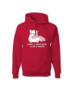Damn It Feels Good To Be A Hampsta Graphic Clothing - Hoody - Red