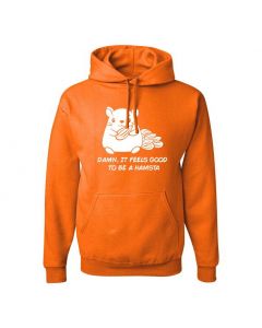 Damn It Feels Good To Be A Hampsta Graphic Clothing - Hoody - Orange