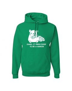Damn It Feels Good To Be A Hampsta Graphic Clothing - Hoody - Green