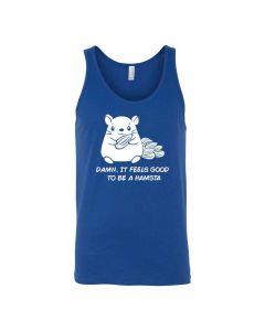 Damn It Feels Good To Be A Hampsta Graphic Clothing - Men's Tank Top - Blue