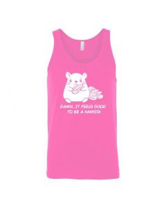 Damn It Feels Good To Be A Hampsta Graphic Clothing - Men's Tank Top - Pink
