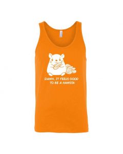 Damn It Feels Good To Be A Hampsta Graphic Clothing - Men's Tank Top - Orange