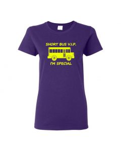 Short Bus V.I.P. Womens T-Shirts-Purple-Womens Large