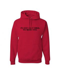 I'm Not Only Weird, I'm Gifted Too. Graphic Clothing - Hoody - Red