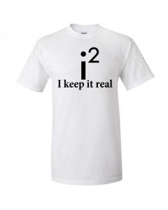 I Keep It Real Youth T-Shirt-White-Youth Large / 14-16